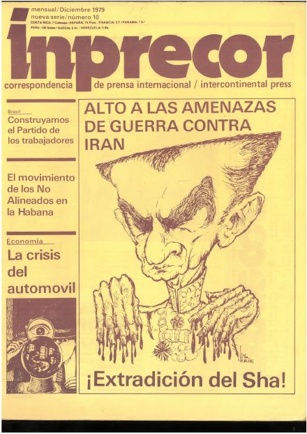 Portada de Inprecor n.º 10