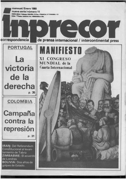 Portada de Inprecor n.º 11