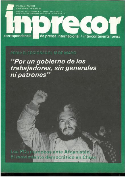 Portada de Inprecor n.º 14