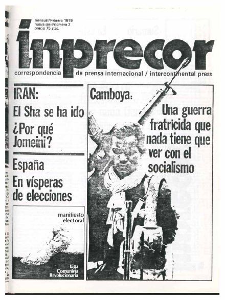 Portada de Inprecor n.º 2
