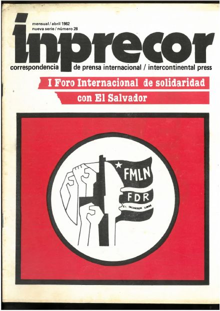 Portada de Inprecor n.º 28