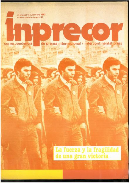 Portada de Inprecor n.º 31