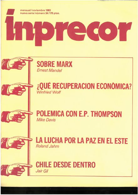 Portada de Inprecor n.º 34
