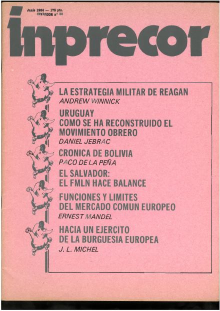 Portada de Inprecor n.º 38