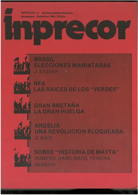 Portada de Inprecor n.º 41