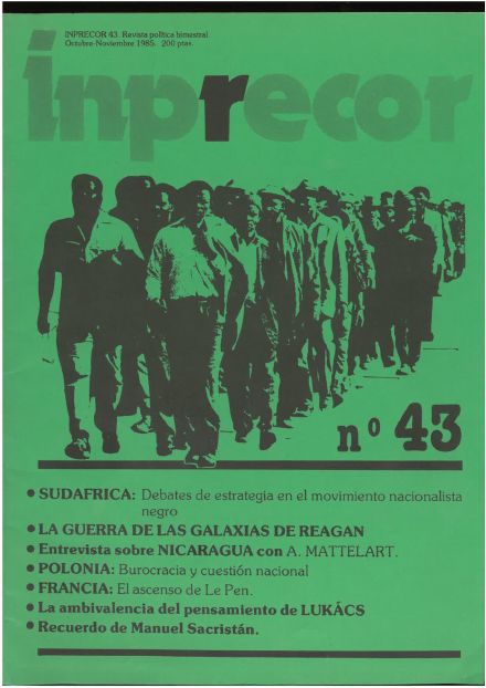 Portada de Inprecor n.º 43
