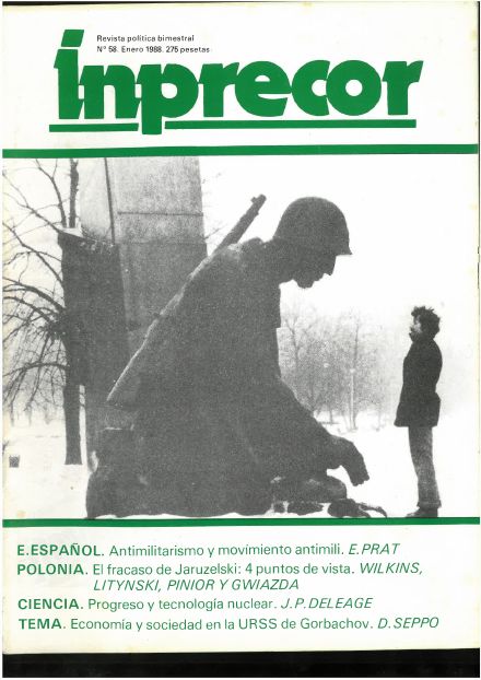 Portada de Inprecor n.º 58