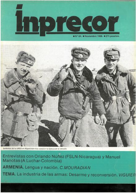 Portada de Inprecor n.º 64