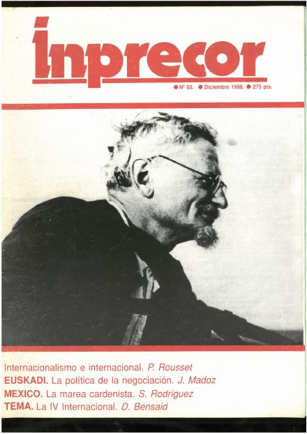 Portada de Inprecor n.º 65