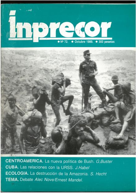 Portada de Inprecor n.º 72