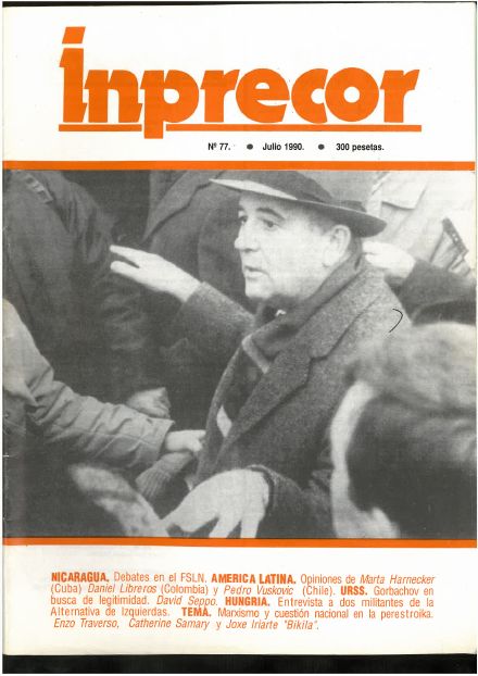 Portada de Inprecor n.º 77