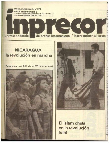 Portada de Inprecor n.º 9