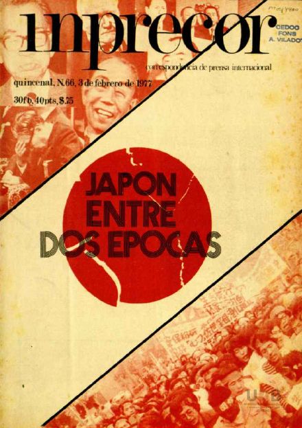 Portada de Inprecor (primera serie) n.º 66